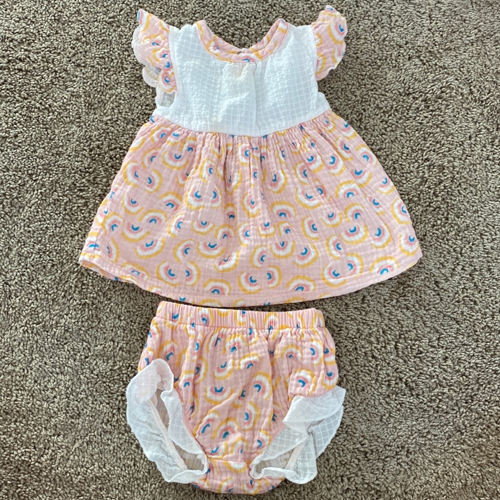 Miki Miette Rainbow Dress